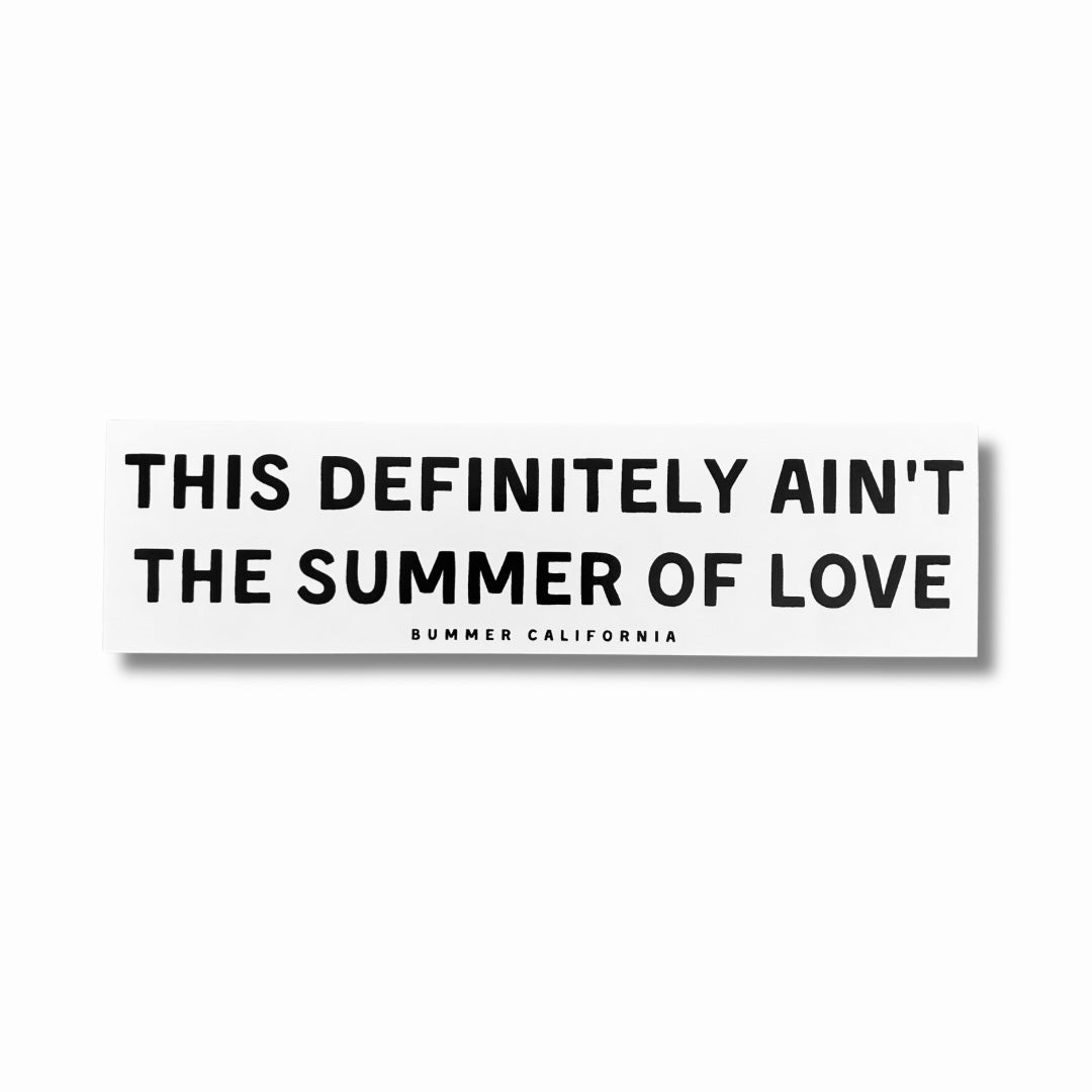 SUMMER OF LOVE STICKER